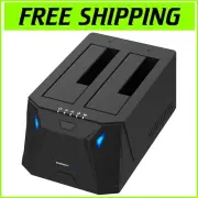 Lightweight USB 3.0 Docking Station for 2.5"/3.5" HDD with Cloning Capability
