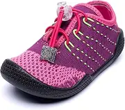 [Nordan] Kids Aqua Shoes Water Sports Shoes Trainers for Girls & Boys - Bathing Shoes Kids for Beach, Pool & Home, Purple 1100 2, 23 EU