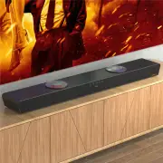 VAABZZ S2RL 2.1CH 60W Soundbar bluetooth Speaker 6 Drivers Stereo Deep Bass 4 Mode Audio USB Wired Soundbar Subwoofer