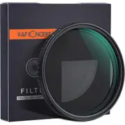 Concept 82mm Nano-X Variable ND Filter, ND2~ND32, w/o Black Cross