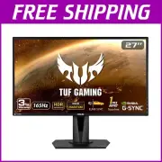 High-Performance 27-Inch QHD Gaming Monitor - 165Hz, ELMB, and G-SYNC Ready