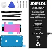[9300mAh] Battery for iPhone 13, New Upgrade Ultra Higher Capacity 0 Cycle Battery Replacement for iPhone 13 A2633, A2482, A2631, A2634, A2635 with Complete Repair Tool Kit and Instructions