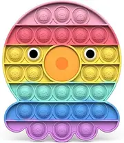 Popit Fidget Toys, Pop Bubble Fidget Toy, Sensory Fidget Toy, Push Bubble Sensory Toy, Anti-Stress Toy for Children and Adults, Children's Birthday Party Gifts