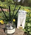 Glass Home Fragrance Sent Pure Cotton Fiber Refillable Reed Diffuser & Sticks