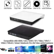 External USB 3.0 CD DVD RW ROM Writer Drive Burner Reader Player PC Laptop