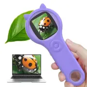 Microscope for Kids - Mini Pocket Handheld Microscope for Toddlers-Educationa...