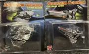 Hot Wheels Battlestar Galactica Colonial Viper & Cylon Raider Metallic Mattel