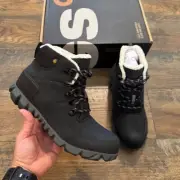 NEW Bogs Arcata Urban Leather Mid Lace Up Winter Waterproof Boots Womens 7