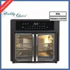 Healthy Choice 25L Air Fryer Convection Oven with 360 Cooking & French Doors