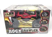 New Bright 1:18 10-inch R/C Pro Dirt Rick Crawler New Jeep Wrangler-Red
