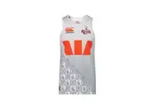 2023 Training Singlet - QLD REDS - Mens - Grey - Queensland - CANTERBURY