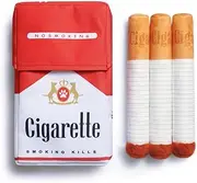 Funny Cigarettes Dog Toy,3 Pcs Giggle Puff Stick Toys,Gnawing Toy,Simulation Cigarette Case,Dog Vocalization Toy,for Small, Medium, Large Dogs