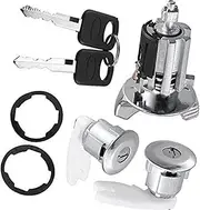 Ignition Switch Lock Cylinder, for Ford, for Metal, with 2 Keys, 1 Set Car Ignition Switch Lock