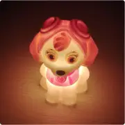 Cartoon Paw Patrol Dog Skye Shape Night Light Cute Cartoon Soft Light Bedside