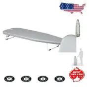 Compact Non-Slip Ironing Board Size S - Effortless Ironing with Stability