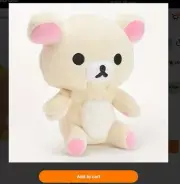 Plush Cloth Art Toy, Bear Scratching Machine Doll Personality Figure-children's