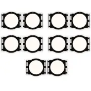 Theater Solutions RK6C In Ceiling Rough In Kit for 6.5" Speakers 5 Pair Pack