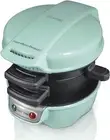 Hamilton Beach Breakfast Sandwich Maker with Egg Cooker Ring, Mint