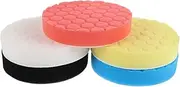 TOKIDNY 5pcs Car Wax Applicator Pads Set Foam Buffing Pads for Efficient Car Polishing Soft Sponge Material Enhanced Friction Multi Color Design for Easy Identification