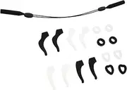 ARTIBETTER 17pcs Silicone Eyeglass Ear Cushions Anti-slip Grips for Glasses Durable Temple Tips for Sports and Outdoor Activities Present for Family and Friends