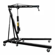 2 Ton Engine Crane Hydraulic Folding Hoist Stand Mobile Garage Workshop Lifter