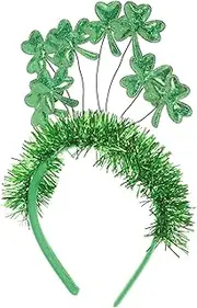 St. Patricks Day Headpiece Shamrock Headband St. Patricks Day Hair Accessory