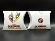 Deadpool & Wolverine Friendship Bracelets & Keychain Dave Busters Promo Marvel