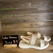 New NIB Womens Cole Haan Zerogrand Meritt Leather Strappy Sandals Size 8.5 B