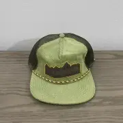 NWT Patagonia Fly Catcher Hat Fitz Roy Frame Buckhorn Green Adjustable One Size