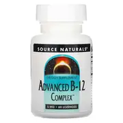 Source Naturals Advanced B-12 Complex 5 mg 60 Lozenges