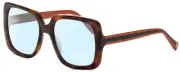 Elton John SUPERSTAR Womens Blue Light Glasses Tortoise Brown Orange Black 55 mm