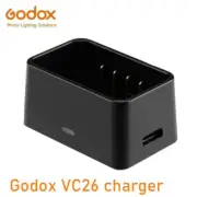 Godox VC26 USB Battery Charger Charging for Godox V860III V1 AD100 Pro V850III