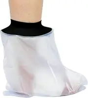 Adult Waterproof Foot Cast Wound Cover Protector for Shower Bath,Soft Comfortable Watertight Seal to Keep Wounds Dry, for Showering, Bathing and Hot-tub