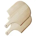 8/10/12/14 inch Wooden Pizza Peel Paddle Serving Board Tray Plate Kitchen Tool