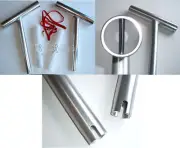 2 PC Fishing ROD RIGGER Boat HOLDER OUTRIGGER ALUMINUM Christmas Gift