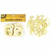 Krafters Korner Wooden Alphabet Letters 26 Pack