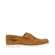[SAXONE] SAXONE 'Islay' suede leather boat shoes Man 6 6 Brown