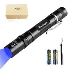 UV Flashlight 365nm UV Light Blacklight UVA-T2 Powered by 2* AA Battery for a...