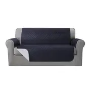 Sofa Cover Couch Covers 3 Seater 100% Water Resistant Dark Grey