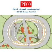 PECO Plan 9: Upwell - and running! - Complete HO/OO Gauge Track Pack