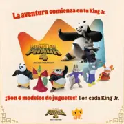 kung fu panda 4 coleccion completa la pelicula - burguer king