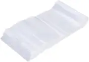 uxcell 100 Pcs Clear Flat Open Plastic Poly Bags 6x24 Inch 1.6 Mil Packaging Bags for Food, Home, Collectibles Storage, Proving Bread, Dough
