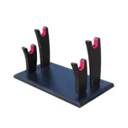 Japanese Katana Wakizashi Samurai Sword Holder Stand Assembly Display Rack 2Tier
