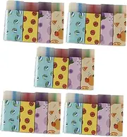 TEHAUX 20pcs Rainbow Design Erasers Strawberry Watermelon Dinosaur Fine Workmanship Easy to Use Student Accessory School Mini Erasers Wear-Resistant
