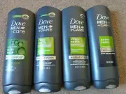 (4) X 18 oz Dove Men+Care Refreshing Body + Face Wash EXTRA FRESH MICRO MOISTURE
