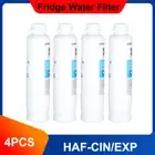4 Pack Fit For Samsung DA29-00020B HAF-CIN HAF-CIN/EXP Refrigerator Water Filter