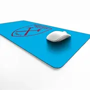 Licensed Décor West Ham United FC - Vinyl Desk Mat - Claret Crest on Blue - 35 x 60 cm