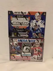 2023 PANINi PRIZM & OPTIC FOOTBALL MEGA BOX LOT(2) TARGET QTY FREE SHIPPING