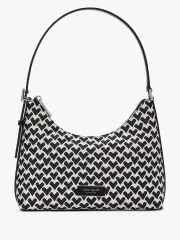 Sam Icon Modernist Hearts Jacquard Small Shoulder Bag