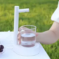 在飛比找松果購物優惠-【美康】桌上型抽水器 自動抽水器 桶裝水抽水機 USB充電式